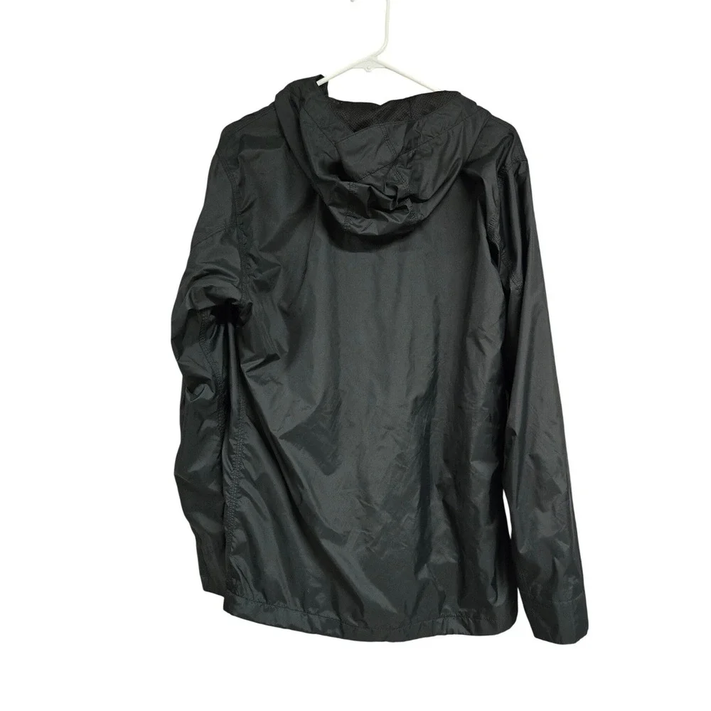 Carhartt Rockford Hooded Windbreaker Hooded Jacket Black Lightweight Men's‎ Sz S